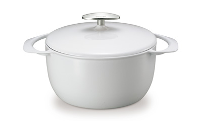 UNILLOY 鋳物ホーロー鍋 20cm 白 (3.0ℓ)
“UNILLOY” Casserole 20cm White (3.0ℓ)