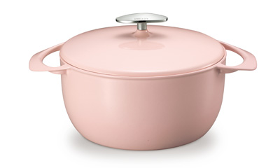 UNILLOY 鋳物ホーロー鍋 22cm 桜 (3.8ℓ)
“UNILLOY” Casserole 22cm Pink (3.8ℓ)